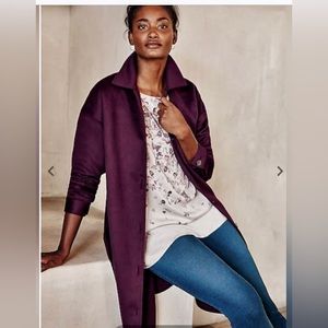 J. Jill Boysenberry Shacket